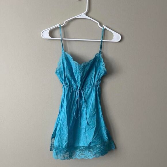 Express Tops - Express Women's Blue Vest